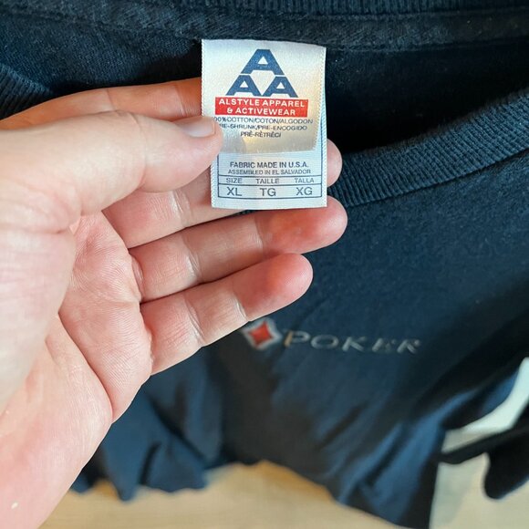 Vintage Absolute Poker Tshirt - Picture 3 of 3